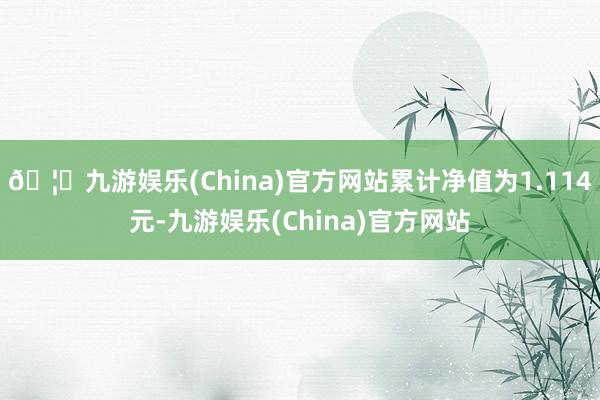 🦄九游娱乐(China)官方网站累计净值为1.114元-九游娱乐(China)官方网站