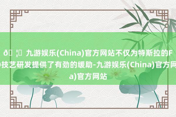 🦄九游娱乐(China)官方网站不仅为特斯拉的FSD技艺研发提供了有劲的缓助-九游娱乐(China)官方网站