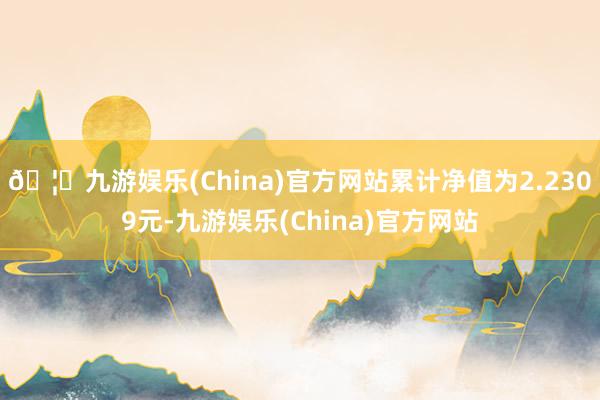 🦄九游娱乐(China)官方网站累计净值为2.2309元-九游娱乐(China)官方网站