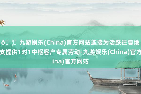 🦄九游娱乐(China)官方网站连接为活跃往复地分离支提供1对1中枢客户专属劳动-九游娱乐(China)官方网站
