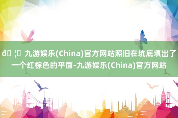 🦄九游娱乐(China)官方网站照旧在坑底填出了一个红棕色的平面-九游娱乐(China)官方网站
