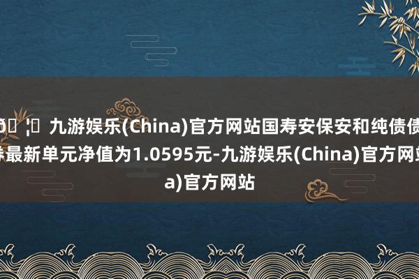 🦄九游娱乐(China)官方网站国寿安保安和纯债债券最新单元净值为1.0595元-九游娱乐(China)官方网站