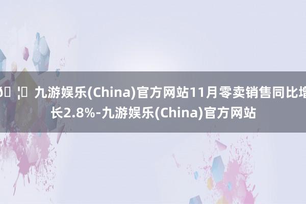 🦄九游娱乐(China)官方网站11月零卖销售同比增长2.8%-九游娱乐(China)官方网站