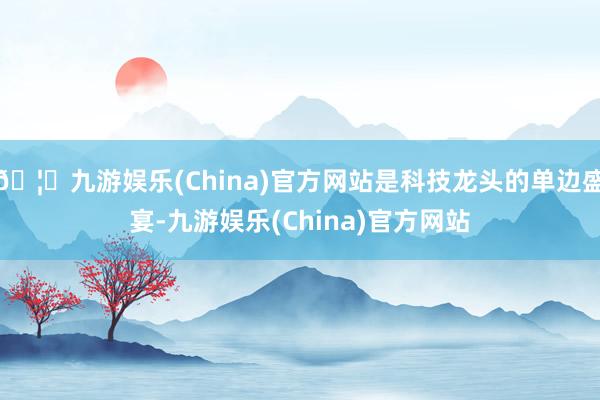 🦄九游娱乐(China)官方网站是科技龙头的单边盛宴-九游娱乐(China)官方网站